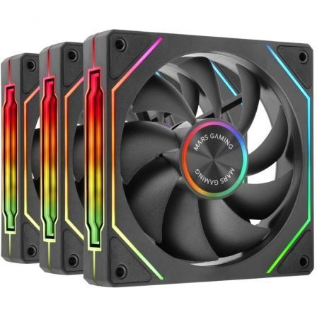 Pack 3 Ventiladores Mars Gaming MF-LINKFINITYKIT2/ 12cm/ ARGB - Imagen 4