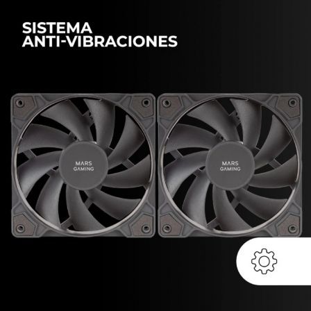 Pack 2 Ventiladores Mars Gaming MF-PROX2/ 12cm - Imagen 3