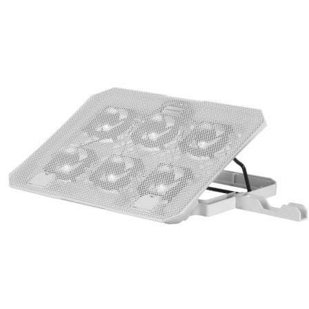 Soporte Refrigerante Mars Gaming MNBC23 para Portátiles hasta 16"/ Iluminación LED - Imagen 4