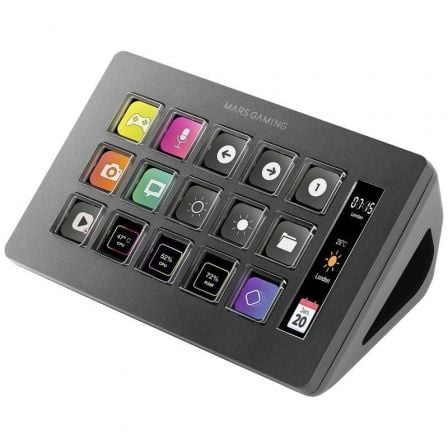 Stream Deck Slim Mars Gaming MSD-ONE/ 15 Teclas LCD/ Negro - Imagen 5