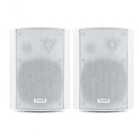 Altavoces Autoamplificados TooQ TQOWS-01W/ 60W/ 2.0/ Blancos - Imagen 2