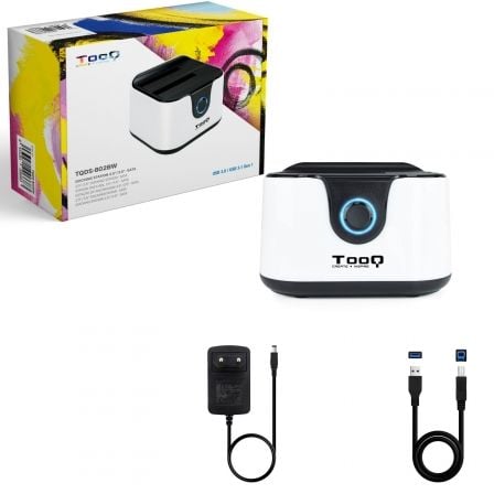 Docking Station para Discos Duros TooQ TQDS-802BW - Imagen 5