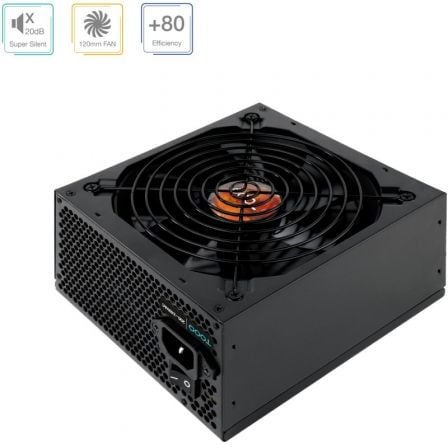 Fuente de Alimentación TooQ TQHELIOS-650SP/ 650W/ Ventilador 12cm/ 80 Plus Bronze - Imagen 2