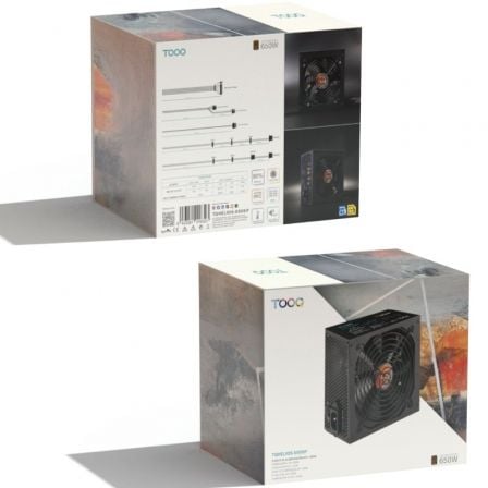 Fuente de Alimentación TooQ TQHELIOS-650SP/ 650W/ Ventilador 12cm/ 80 Plus Bronze - Imagen 5