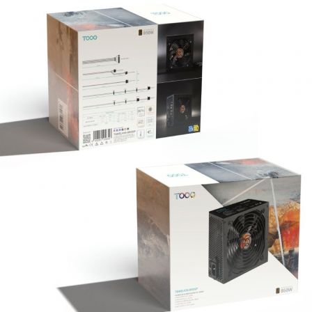 Fuente de Alimentación TooQ TQHELIOS-850SP/ 850W/ Ventilador 12cm/ 80 Plus Bronze - Imagen 5