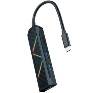 Docking USB Tipo-C Nanocable 10.16.0401/ 2xUSB/ 1xUSB Tipo-C PD/ 1xHDMI 4K