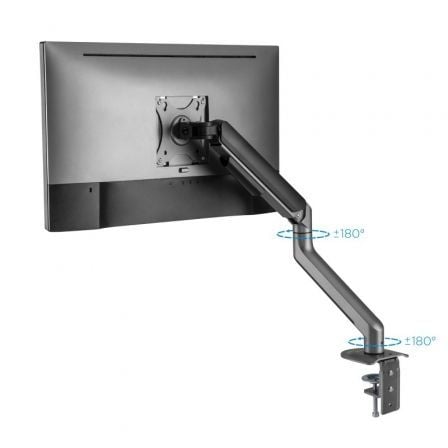 Soporte de Mesa para Monitor TooQ DB4032TNR-G/ Giratorio/ Inclinable/ hasta 9kg - Imagen 4