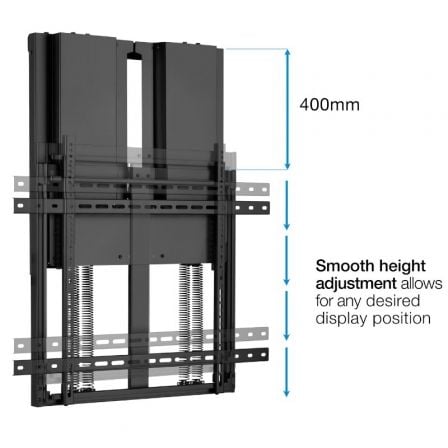 Soporte de Pared TooQ LPHA7090 para Pantallas Interactivas de 70-90"/ hasta 55kg - Imagen 4