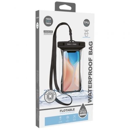 Funda Universal Impermeable para Smartphone Tech One Tech TEC2855/ Hasta 7.5" - Imagen 2
