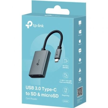 Lector de Tarjetas Externo TP-Link UA430C/ USB Tipo-C - Imagen 4