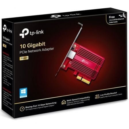 Tarjeta de Red RJ45-PCI Express TP-Link TX401/ 10Gbps - Imagen 4
