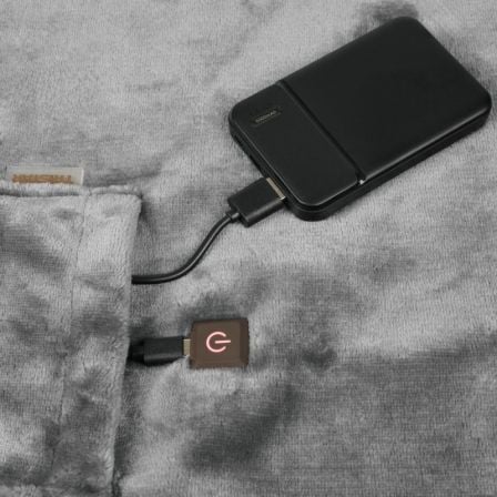 Manta Eléctrica sin cable Tristar BW-4788/ con batería/ Gris - Imagen 4