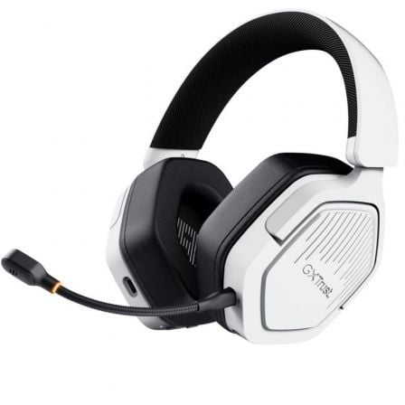 Auriculares Gaming Inalámbricos con Micrófono Trust Gaming GXT 493PS Carus PS5/ Jack 3.5/ Bluetooth/ Blancos