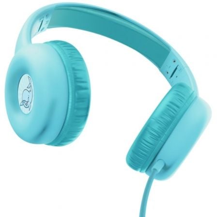 Auriculares Infantiles Trust Nouna Kids/ con Micrófono/ Azules - Imagen 2