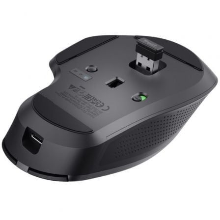 Ratón Inalámbrico por Bluetooth Trust Ozaa+/ Batería recargable/ Hasta 3200 DPI - Imagen 5