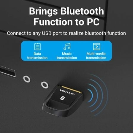 Adaptador USB - Bluetooth Vention CDSB0 - Imagen 2