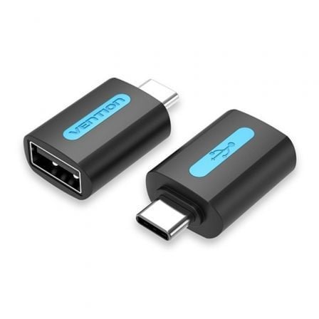 Adaptador USB 2.0 Vention CDTB0/ USB Tipo-C Macho – USB Hembra