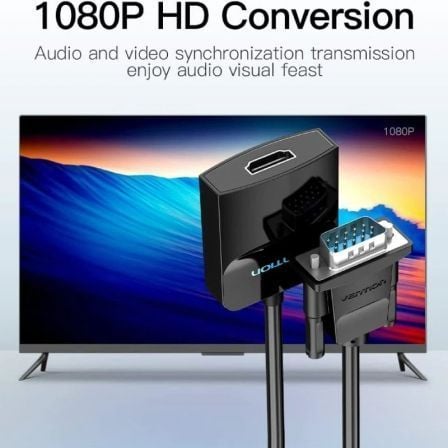 Conversor Vention ACNBB/ VGA Macho - HDMI Hembra/ 15cm/ Negro - Imagen 5