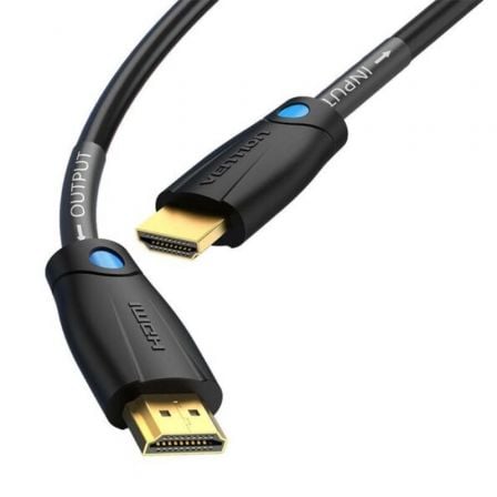 Cable HDMI 2.0 4K Vention AAMBQ/ HDMI Macho - HDMI Macho/ 20m/ Negro - Imagen 2