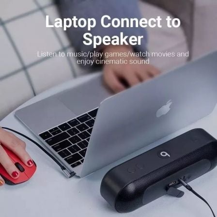 Cable Estéreo Vention BANHH/ Jack 3.5 Macho - Jack 3.5 Macho/ 2m/ Gris - Imagen 2