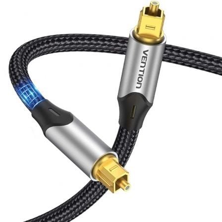 Cable de Audio de Fibra óptica Vention BAVHN/ 15m/ Gris - Imagen 2