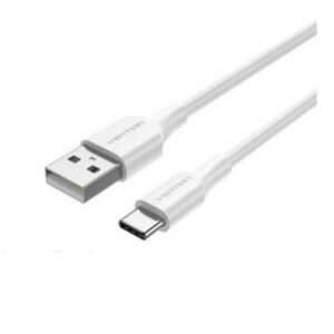 Cable USB 2.0 Tipo-C Vention CTHWG/ USB Tipo-C Macho - USB Macho/ 480Mbps/ 1.5m/ Blanco