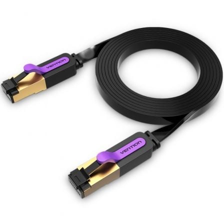 Cable de Red RJ45 STP Vention ICABN Cat.7/ 15m/ Negro - Imagen 3
