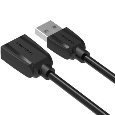 Cable Alargador USB 3.0 Vention VAS-A45-B300/ USB Macho - USB Hembra/ 5Gbps/ 3m/ Negro - Imagen 2