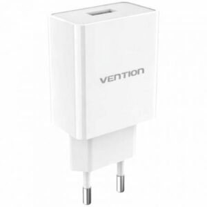 Cargador de Pared Vention WML-CH07-EU-W/ 1xUSB / 12W