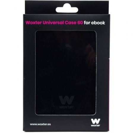 Funda para libro electrónico Woxter Universal Case 60 Black EB26-009/ Negra - Imagen 5