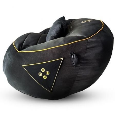 Puff Woxter Stinger Gaming/ con relleno/ Negro y Dorado - Imagen 5