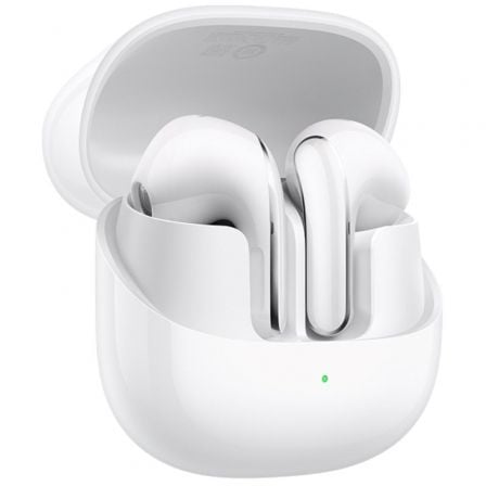 Auriculares Bluetooth Xiaomi Buds 5 con estuche de carga/ Blancos - Imagen 2