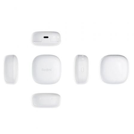 Auriculares Bluetooth Xiaomi Redmi Buds 6 Play con estuche de carga/ Autonomía 7h/ Blancos - Imagen 4