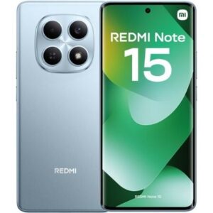 Smartphone Xiaomi Redmi Note 15 6GB/ 128GB/ 6.77"/ Azul Glaciar
