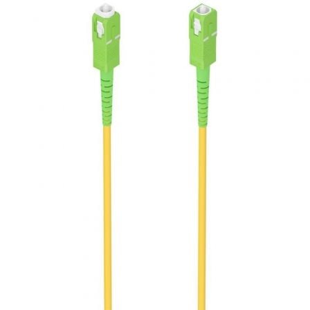 Cable de Fibra Óptica G657A2 3.0 9/125 SMF Aisens A152-0981/ LSZH/ 3m/ Amarillo