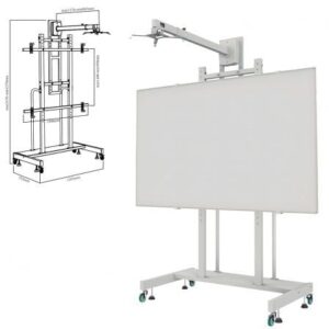 Soporte para Pizarra Interactiva Approx appIBSTD/ 80-120"
