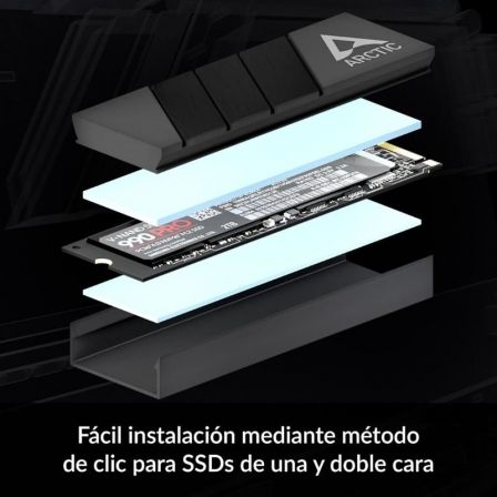 Disipador Térmico para SSD M.2 2280 Arctic M2 Pro/ Negro - Imagen 4