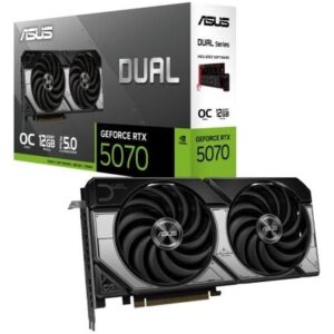 Tarjeta Gráfica Asus Dual GeForce RTX 5070 OC/ 12GB GDDR7