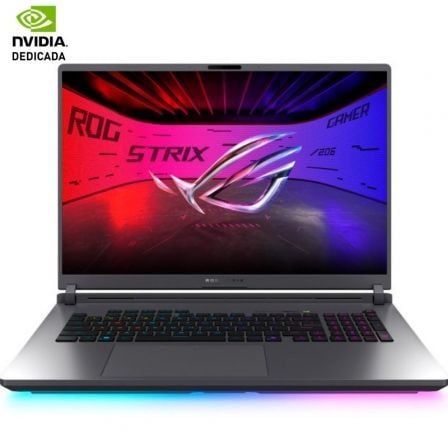 Portátil Gaming Asus ROG Strix G18 (2025) G815JMR-S8051 Intel Core i7-14650HX/ 32GB/ 1TB SSD/ GeForce RTX 5060/ 18″/ Sin Sistema Operativo