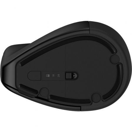 Ratón Ergonómico Inalámbrico por Bluetooth/ 2.4GHz HP 925/ Batería Recargable/ Hasta 1200 DPI/ Negro - Imagen 4