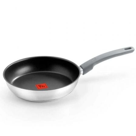 Sartén Monix Elite Non Stick M241304/ Ø20cm/ Acero Inoxidable/ Apta para Inducción
