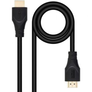 Cable HDMI 1.4 Nanocable 10.15.4705/ HDMI Macho - HDMI Macho/ 5m/ Negro
