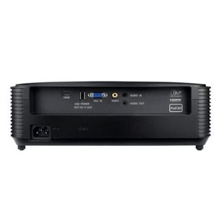 Proyector Optoma S336/ 4000 Lúmenes/ SVGA/ HDMI-VGA/ Negro - Imagen 3