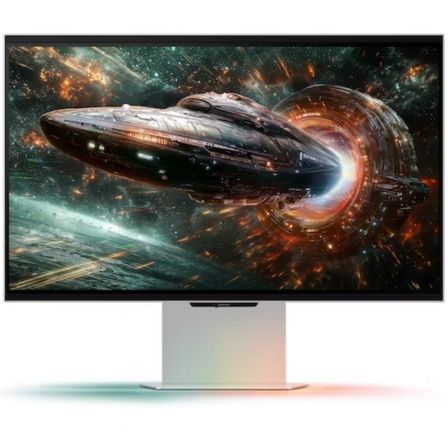 Monitor Gaming Samsung Odyssey 3D G90XF S27FG900XU 27"/ 4K/ 1ms/ 165Hz/ 3D/ Multimedia/ Regulable en altura/ Plata - Imagen 2