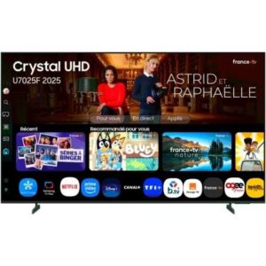 Televisor Samsung Crystal UHD U7025F TU65U7025FK 65"/ UltraHD 4K/ Smart TV/ WiFi