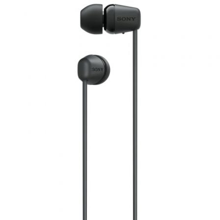 Auriculares Inalámbricos Intrauditivos Sony WI-C100/ con Micrófono/ Bluetooth/ Negros - Imagen 2