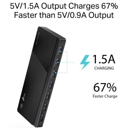 Hub USB 3.0 TP-Link UE330/ 7xUSB/ 1xMicroUSB DC/ Negro - Imagen 3