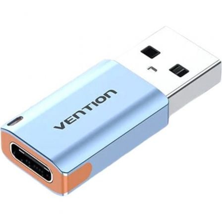 Adaptador USB 3.1 Vention CUAH0/ USB Tipo-C Hembra – USB Macho/ Azul