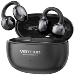 Auriculares Bluetooth Vention Echo Clip A11 Pro con estuche de carga/ Autonomía 6h/ Negro