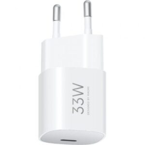 Cargador de Pared GaN Xiaomi 33W Nano Power Adapter 1xUSB Tipo-C/ 33W